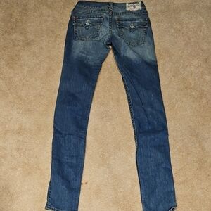 Authentic True Religion Vintage Women's Denim Skinny Jeans